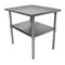 Bk Resources Work Table 16/304 Stainless Steel With Stainless Steel Shelf 24"Wx24"D CVT-2424 - alternate 6